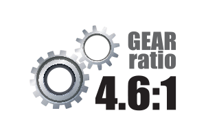 gear ratio 4,6